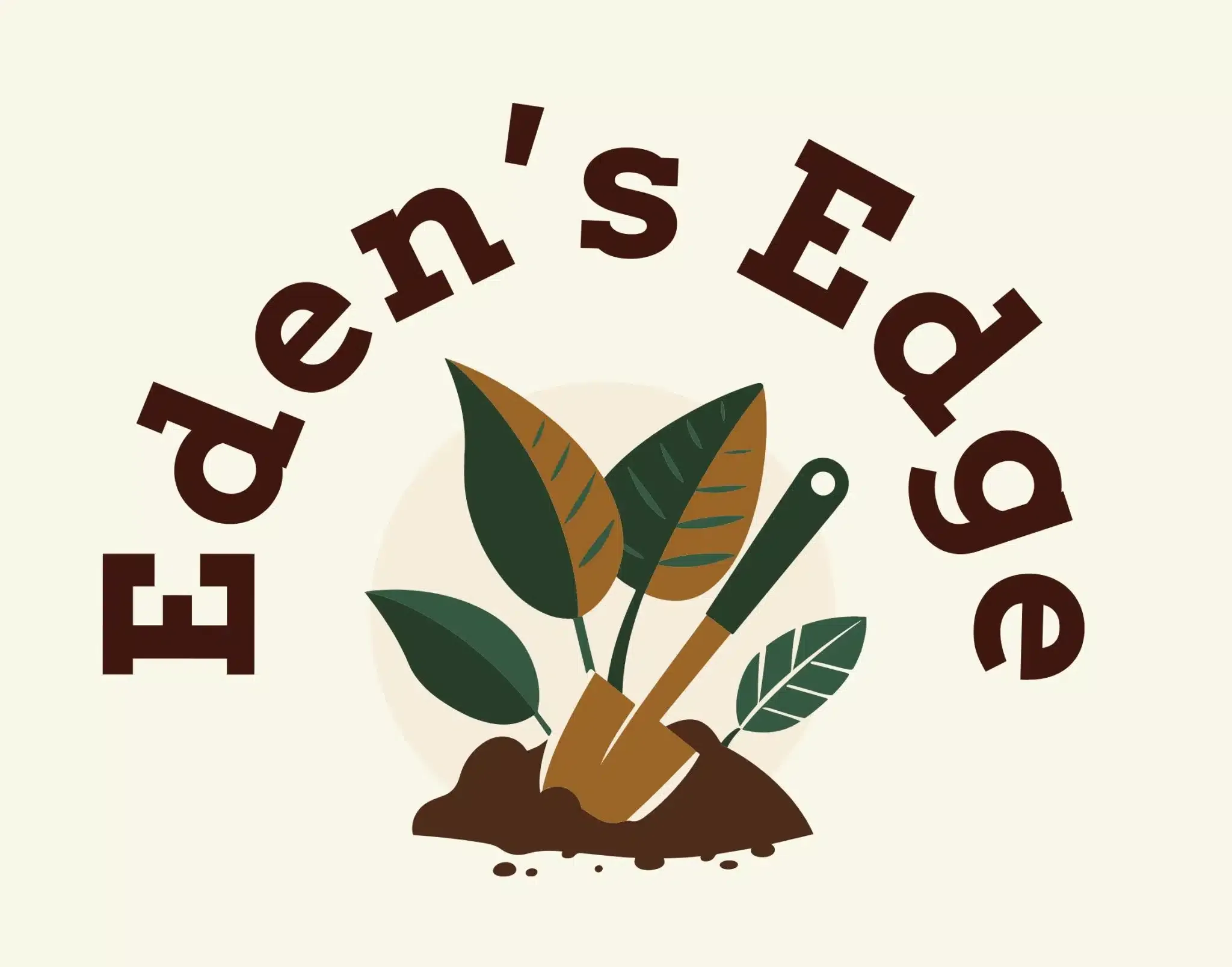 Garden waste and clearance service illustration